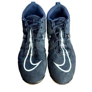 Nike Alpha Fastflex Cleats Men Size 8W EUR 41 Black White Soccer Football